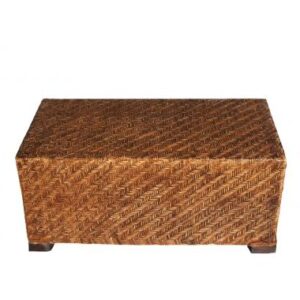 Puff Mesa Skin Rattan Retangular 5459